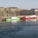 bateaux sur le Rhône centre ville